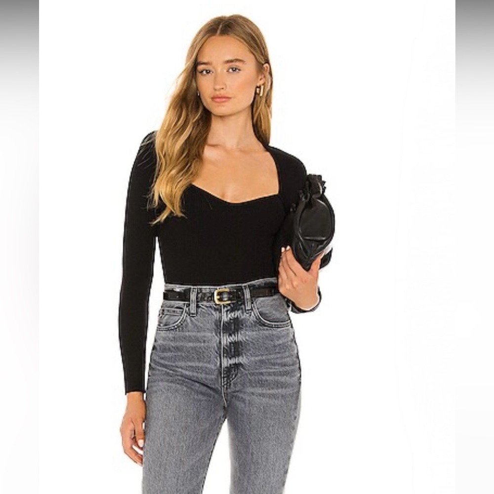 Astr The Label Rosa Scoop Long Sweater
